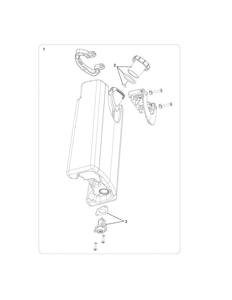 Scrubtec 130 E Lösungstank