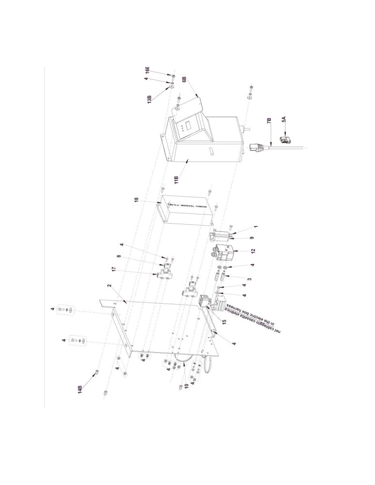 Scrubtec 545 BL Combi Elektrische Bauteile