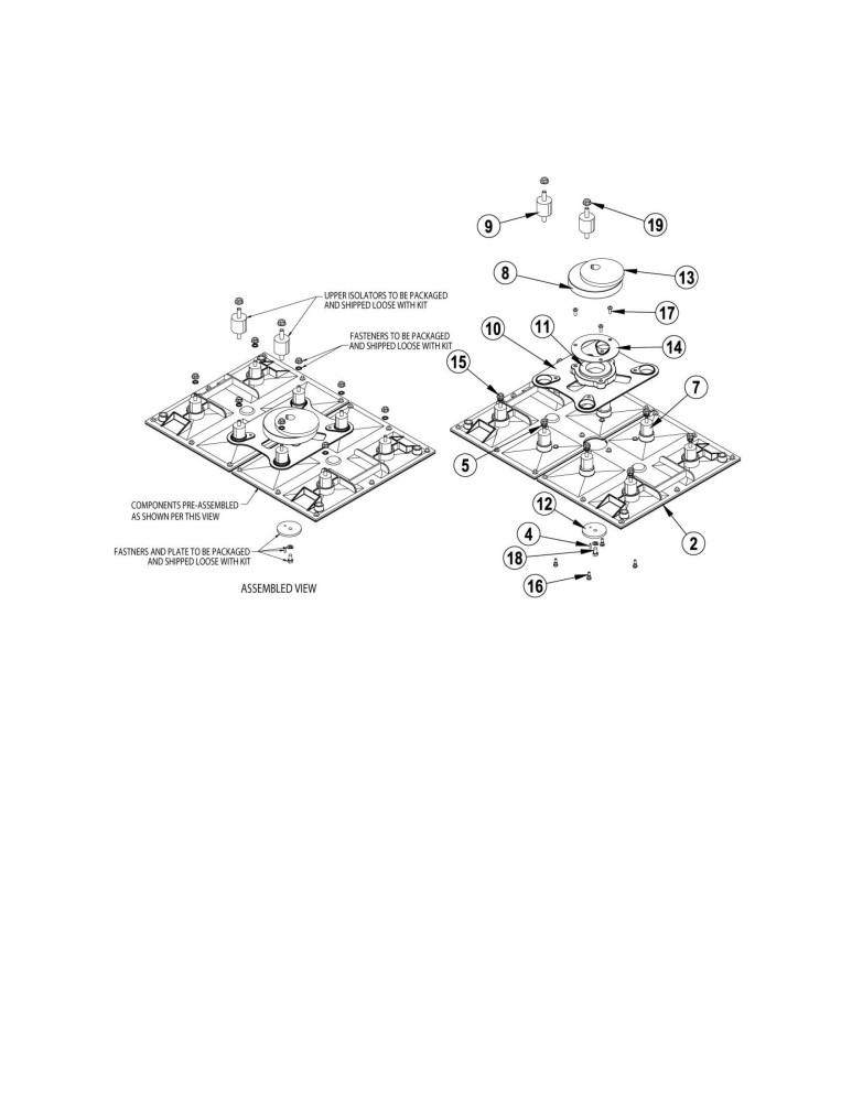 Scrubtec 553 B 56380209-Flex Plate 20 Kit