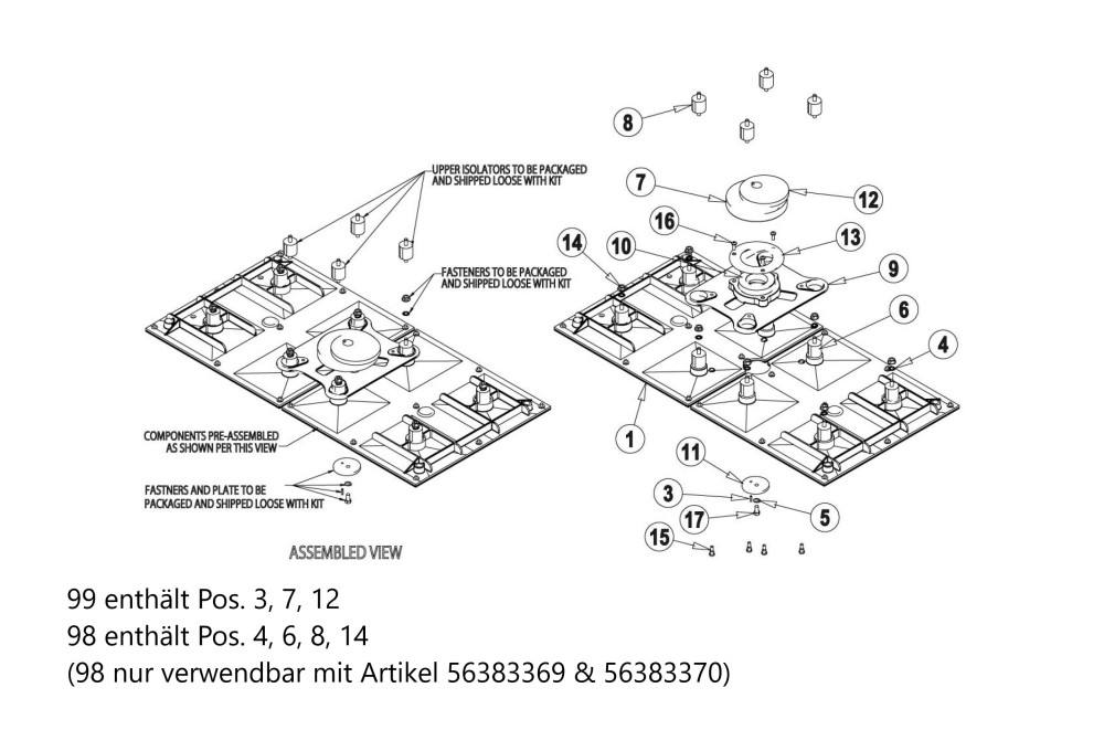 Scrubtec 886 Flex Plate