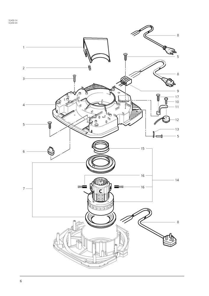 SQ 450 H Motor