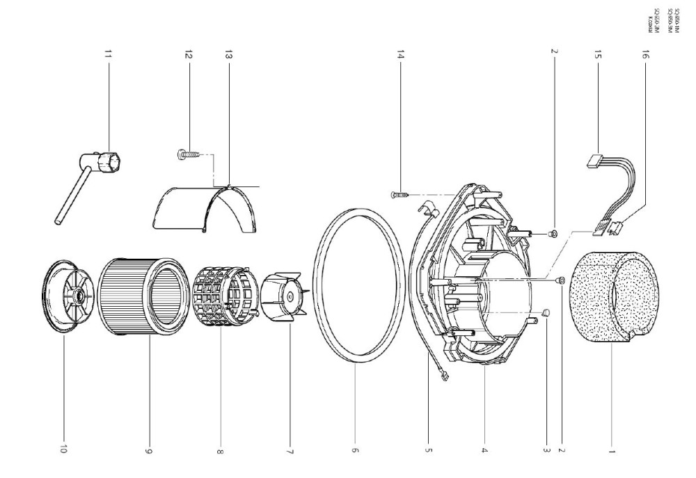 SQ 650 M Filter