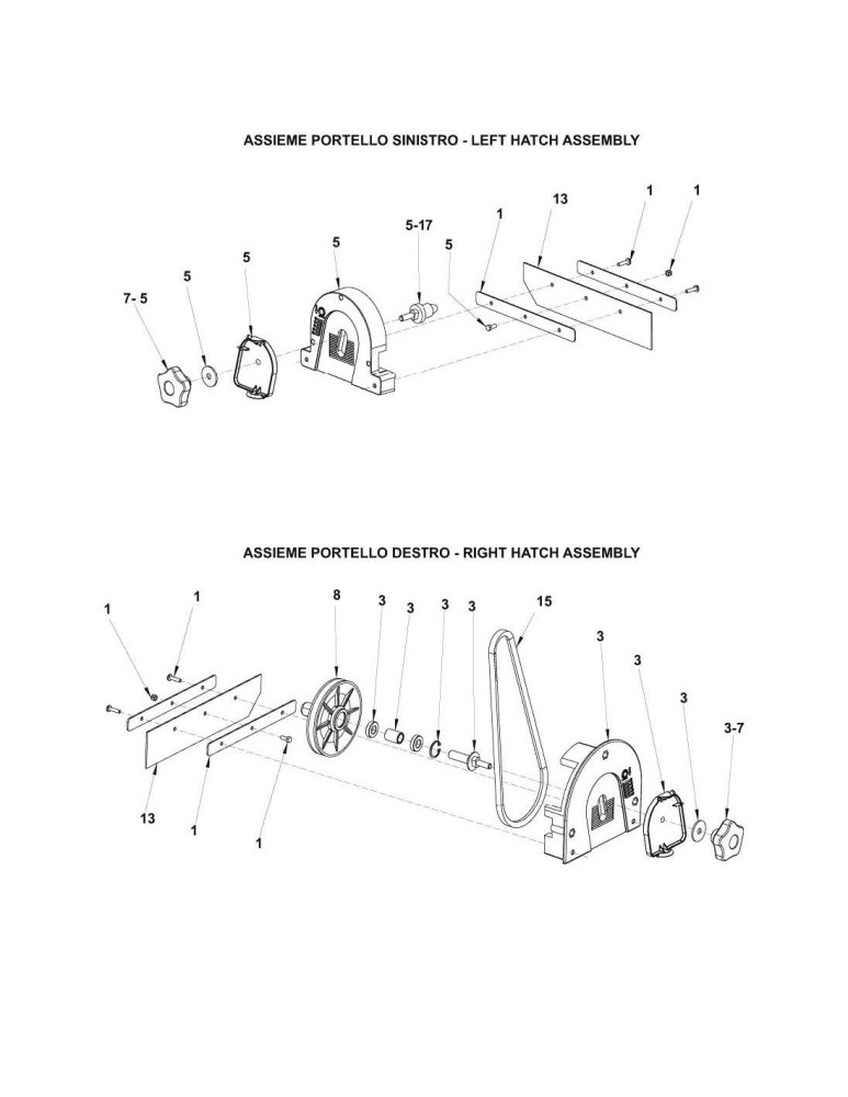 SW 750 Lukenbaugruppe