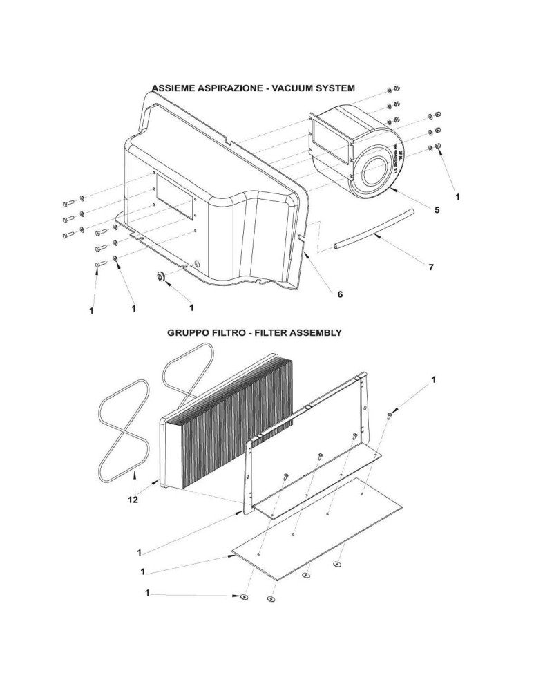 SW 750 Vakuumsystem