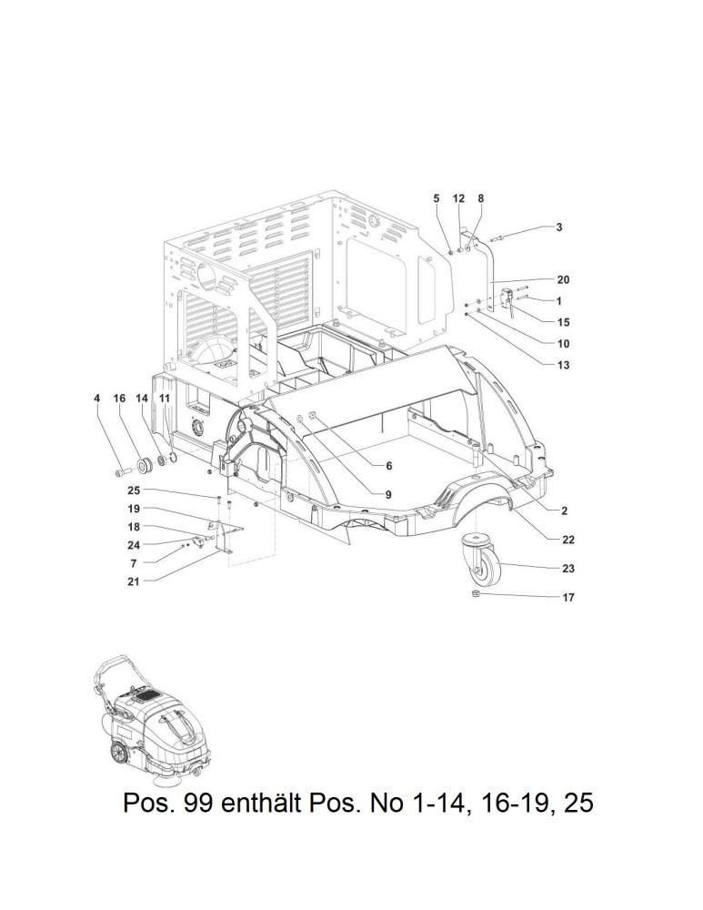 SW900 B Fahrgestellsystem