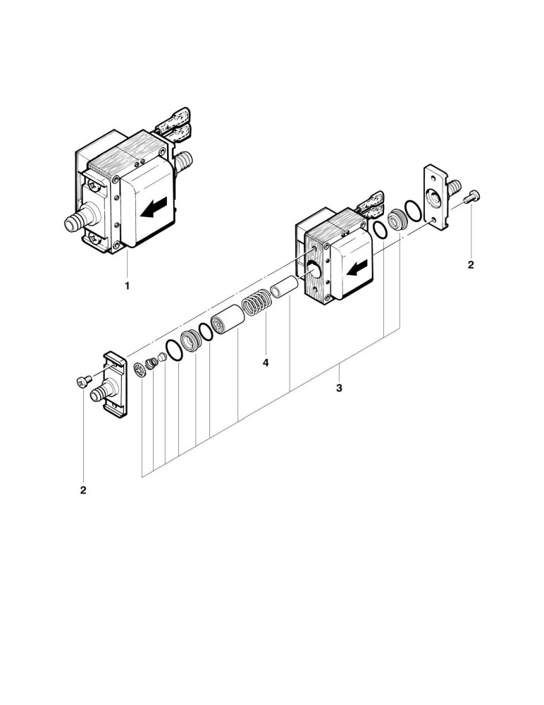 TW300 Sprühpumpenteile für TW300S