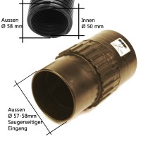 Antistatische Muffe Ø 50 mm Kesselseitig Antistatische Muffe Ø 50 mm Kesselseitig