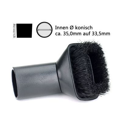 Saugbürste Kunststoff, 70mm System 36 Saugbürste Kunststoff, 70mm System 36