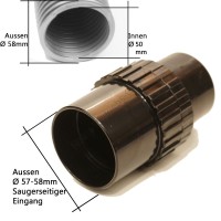 Muffe Ø 50 mm Kesselseitig Muffe Ø 50 mm Kesselseitig