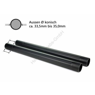 DN36 Verlängerungsrohr PVC 2x50cm DN36 Verlängerungsrohr PVC 2x50cm